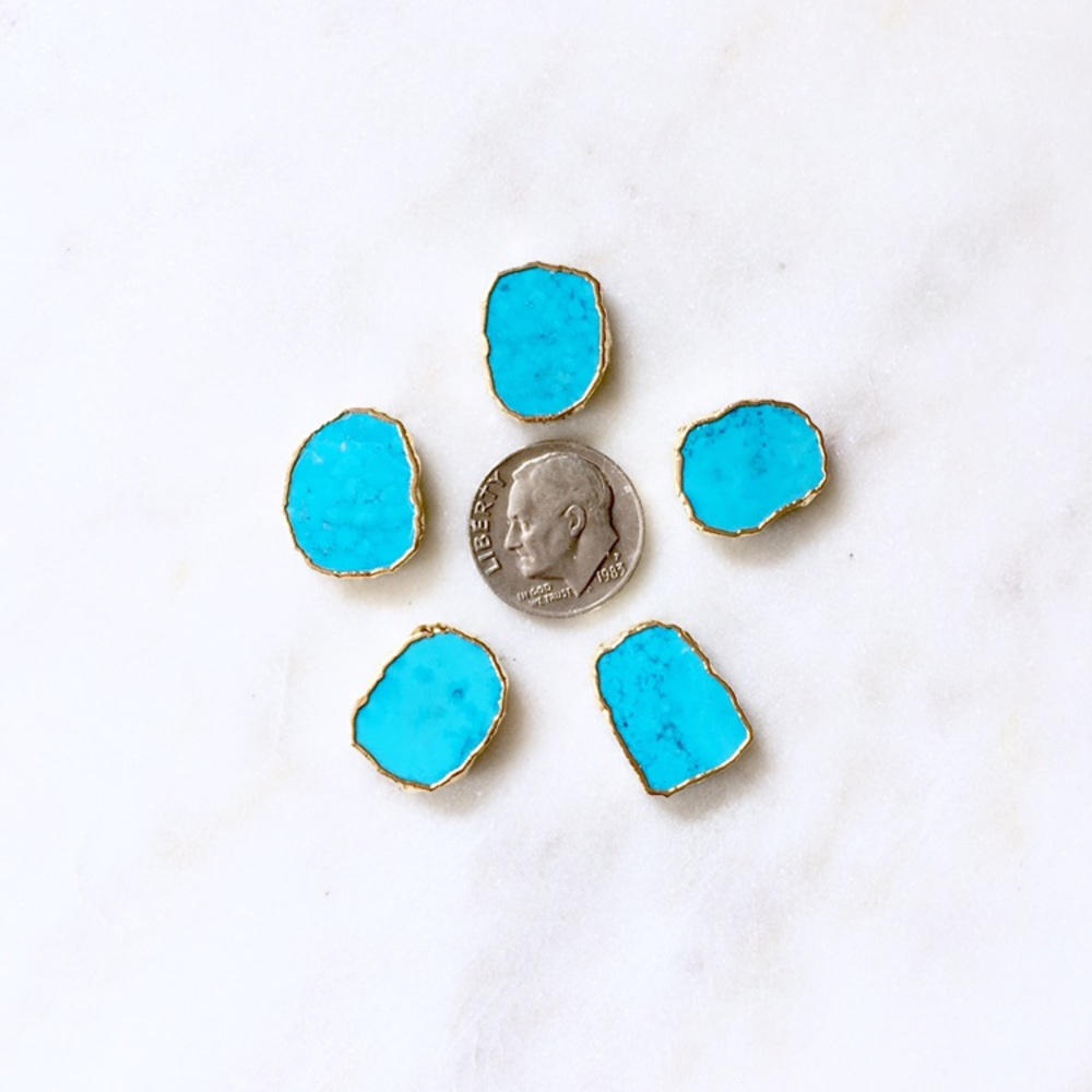 โจSmall Turquoise Choker Necklace - Picture 6 of 7